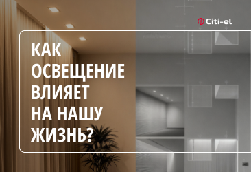 Как освещение влияет на нашу жизнь