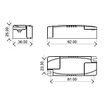 Блок питания LS-12-250 LI1 EXC (180 шт/кор)