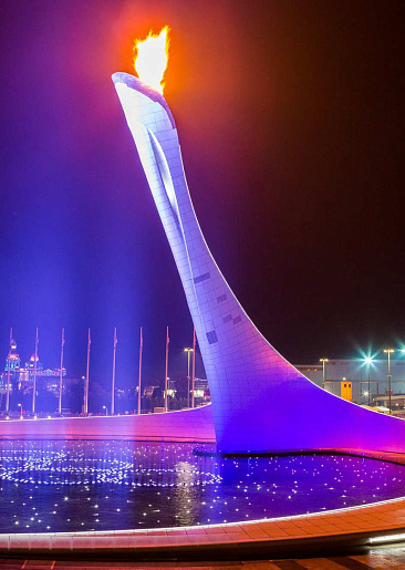 Художественное освещение Олимпийских игр